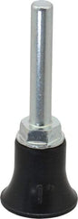 Standard Abrasives - 1" Diam Quick-Change Type S Disc Backing Pad - 1/4" Shank Diam, Medium Density, 40,000 RPM, SocAtt Compatible - Apex Tool & Supply
