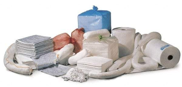 Brady SPC Sorbents - 70 Gal Capacity per Package, Oil Only Roll - 144' Long x 19" Wide, Polypropylene - Apex Tool & Supply