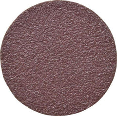 Standard Abrasives - 2" Disc Diam, 60 Grit, Aluminum Oxide Quick Change Disc - Type S Attaching System, Coated, Brown, Medium Grade, 20,000 RPM - Apex Tool & Supply