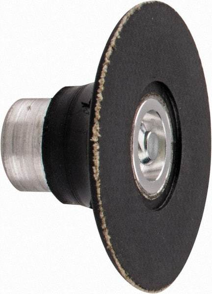 Standard Abrasives - 2" Diam Quick-Change Disc Backing Pad - 1/4" Shank Diam, Medium Density, 25,000 RPM, SocAtt Compatible - Apex Tool & Supply