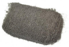 Made in USA - Medium Coarse Grit, Grade 00 Steel Wool Pad - 4" Long x 3" Wide - Apex Tool & Supply