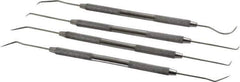 Value Collection - 4 Piece Precision Probe Set - Stainless Steel - Apex Tool & Supply