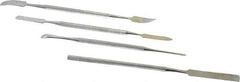 Value Collection - 4 Piece Spatula Set - Stainless Steel - Apex Tool & Supply