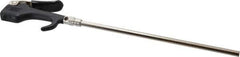 Coilhose Pneumatics - Safety Extension Tube Thumb Lever Blow Gun - 1/4 NPT, 10" Tube Length, Zinc - Apex Tool & Supply