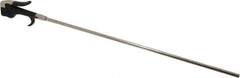 Coilhose Pneumatics - Safety Extension Tube Thumb Lever Blow Gun - 1/4 NPT, 18" Tube Length, Zinc - Apex Tool & Supply