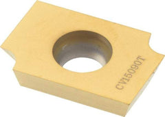 Cutting Tool Technologies - CV15190 Carbide Milling Insert - TiN Finish, 0.156" Thick - Apex Tool & Supply