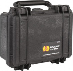 Pelican Products, Inc. - 6-49/64" Wide x 3-7/8" High, Clamshell Hard Case - Black, Structural Resin - Apex Tool & Supply