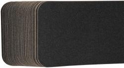 NMC - Black Solid Color Anti-Slip Vinyl Cleat - 6" Wide x 2' Long x 0.02" Thick, General Traffic - Apex Tool & Supply
