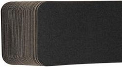 NMC - Black Solid Color Anti-Slip Vinyl Cleat - 6" Wide x 2' Long x 0.02" Thick, General Traffic - Apex Tool & Supply