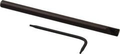Seco - 0.29" Min Bore Diam, 4" OAL, 1/4" Shank Diam, STLD Indexable Boring Bar - TD.. 1.2 Insert, Screw Holding Method - Apex Tool & Supply