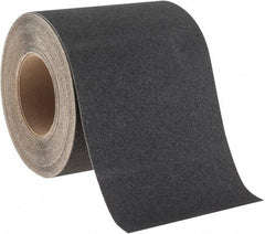 NMC - Black Solid Color Anti-Slip Vinyl Tape - 6" Wide x 60' Long x 0.02" Thick, General Traffic - Apex Tool & Supply
