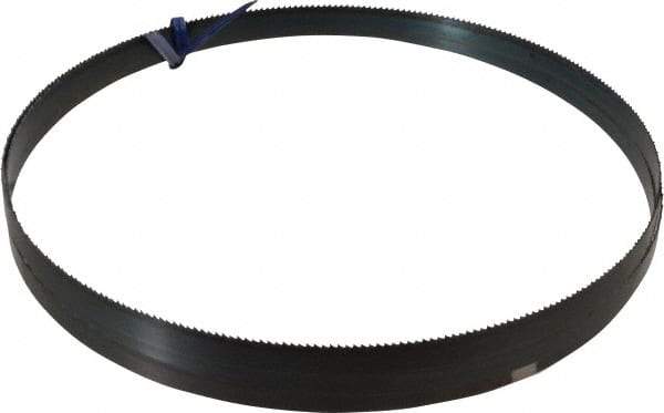 Disston - 10 TPI, 7' 9" Long x 1/2" Wide x 0.025" Thick, Welded Band Saw Blade - Carbon Steel, Toothed Edge, Raker Tooth Set, Flexible Back, Contour Cutting - Apex Tool & Supply