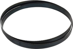 Disston - 14 TPI, 7' 9" Long x 3/4" Wide x 0.032" Thick, Welded Band Saw Blade - Carbon Steel, Toothed Edge, Raker Tooth Set, Flexible Back, Contour Cutting - Apex Tool & Supply