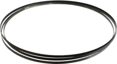 Disston - 14 TPI, 7' 9" Long x 1/4" Wide x 0.025" Thick, Welded Band Saw Blade - Carbon Steel, Toothed Edge, Raker Tooth Set, Flexible Back, Contour Cutting - Apex Tool & Supply
