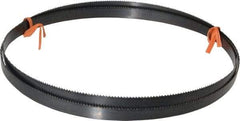Disston - 10 TPI, 7' 9-1/2" Long x 1/2" Wide x 0.025" Thick, Welded Band Saw Blade - Carbon Steel, Toothed Edge, Raker Tooth Set, Flexible Back, Contour Cutting - Apex Tool & Supply