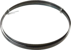 Disston - 14 TPI, 7' 9-1/2" Long x 1/2" Wide x 0.025" Thick, Welded Band Saw Blade - Carbon Steel, Toothed Edge, Raker Tooth Set, Flexible Back, Contour Cutting - Apex Tool & Supply