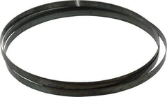Disston - 24 TPI, 7' 9-1/2" Long x 1/2" Wide x 0.025" Thick, Welded Band Saw Blade - Carbon Steel, Toothed Edge, Raker Tooth Set, Flexible Back, Contour Cutting - Apex Tool & Supply