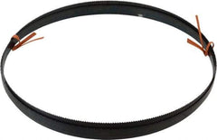 Disston - 10 TPI, 8' 9" Long x 1/2" Wide x 0.025" Thick, Welded Band Saw Blade - Carbon Steel, Toothed Edge, Raker Tooth Set, Flexible Back, Contour Cutting - Apex Tool & Supply
