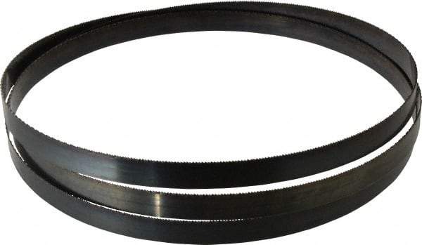 Disston - 14 TPI, 8' 11" Long x 3/4" Wide x 0.032" Thick, Welded Band Saw Blade - Carbon Steel, Toothed Edge, Raker Tooth Set, Flexible Back, Contour Cutting - Apex Tool & Supply