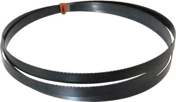 Disston - 14 TPI, 9' Long x 3/4" Wide x 0.032" Thick, Welded Band Saw Blade - Carbon Steel, Toothed Edge, Raker Tooth Set, Flexible Back, Contour Cutting - Apex Tool & Supply
