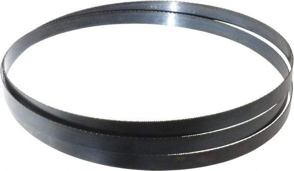 Disston - 14 TPI, 9' 7-1/2" Long x 3/4" Wide x 0.032" Thick, Welded Band Saw Blade - Carbon Steel, Toothed Edge, Raker Tooth Set, Flexible Back, Contour Cutting - Apex Tool & Supply