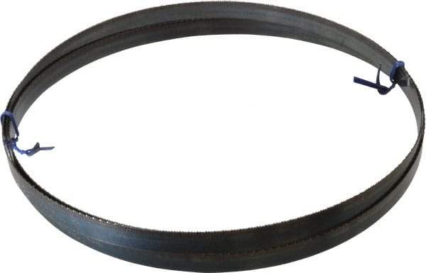 Disston - 14 TPI, 10' Long x 3/4" Wide x 0.032" Thick, Welded Band Saw Blade - Carbon Steel, Toothed Edge, Raker Tooth Set, Flexible Back, Contour Cutting - Apex Tool & Supply