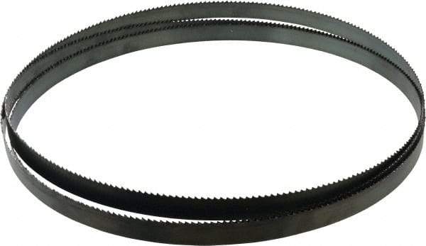 Disston - 6 TPI, 10' 5" Long x 3/4" Wide x 0.032" Thick, Welded Band Saw Blade - Carbon Steel, Toothed Edge, Raker Tooth Set, Flexible Back, Contour Cutting - Apex Tool & Supply