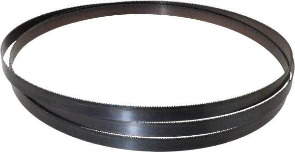 Disston - 10 TPI, 11' 5" Long x 3/4" Wide x 0.032" Thick, Welded Band Saw Blade - Carbon Steel, Toothed Edge, Raker Tooth Set, Flexible Back, Contour Cutting - Apex Tool & Supply