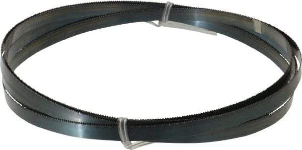 Disston - 14 TPI, 12' 6" Long x 1/2" Wide x 0.025" Thick, Welded Band Saw Blade - Carbon Steel, Toothed Edge, Raker Tooth Set, Flexible Back, Contour Cutting - Apex Tool & Supply