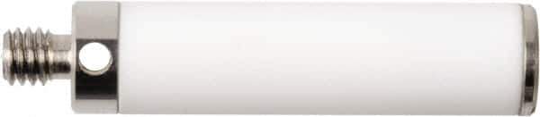 Renishaw - M4 Female and Male Connection, 0.2913 Inch Stem Diameter, Ceramic, CMM Stylus Extension - 1.1811 Inch Overall Length, For Use with M4 Threaded Stylus Range - Apex Tool & Supply