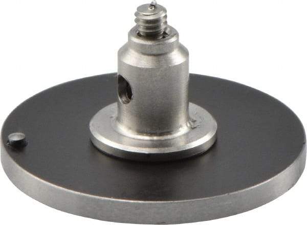 Renishaw - 0.71 Inch Ball Diameter, Stainless Steel Stem, M2 Thread, Steel Point Disc Tip CMM Stylus - 1.5 mm Working Length, 0.17 Inch Stem Diameter, 8.6 mm Overall Length - Apex Tool & Supply