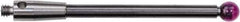 Renishaw - 0.1181 Inch Ball Diameter, Carbide Stem, M2 Thread, Ruby Point Ball Tip CMM Stylus - 1-1/16 Inch Working Length, 0.0787 Inch Stem Diameter, 1.1811 Inch Overall Length - Apex Tool & Supply