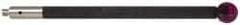 Renishaw - 0.1969 Inch Ball Diameter, Carbon Fiber Stem, M2 Thread, Ruby Point Ball Tip CMM Stylus - 1.9685 Inch Working Length, 0.1181 Inch Stem Diameter, 1.9685 Inch Overall Length - Apex Tool & Supply