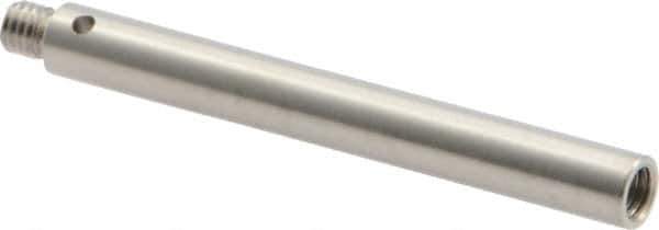 Renishaw - M3 Female and Male Connection, 0.1575 Inch Stem Diameter, Stainless Steel, CMM Stylus Extension - 1.378 Inch Overall Length, For Use with M3 Threaded Stylus Range - Apex Tool & Supply