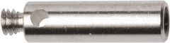 Renishaw - M2 Female and Male Connection, 0.1181 Inch Stem Diameter, Stainless Steel, CMM Stylus Extension - 0.3937 Inch Overall Length, For Use with M2 Threaded Stylus Range - Apex Tool & Supply