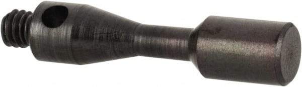 Renishaw - 0.12 Inch Ball Diameter, Silver Steel Stem, M2 Thread, Steel Point Disc Tip CMM Stylus - 0.1496 Inch Working Length, 0.0591 Inch Stem Diameter, 1/2 Inch Overall Length - Apex Tool & Supply