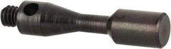 Renishaw - 0.12 Inch Ball Diameter, Silver Steel Stem, M2 Thread, Steel Point Disc Tip CMM Stylus - 0.1496 Inch Working Length, 0.0591 Inch Stem Diameter, 1/2 Inch Overall Length - Apex Tool & Supply