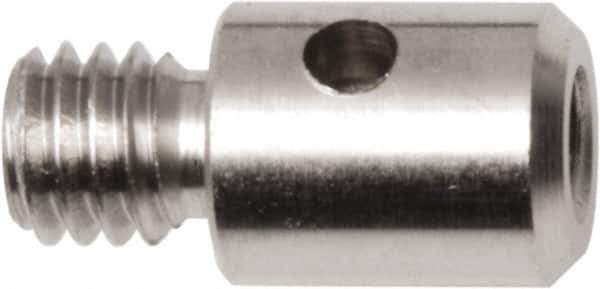 Renishaw - M2 Female, M3 Male, Stainless Steel, CMM Thread Adapter - 0.1969 Inch Long - Apex Tool & Supply