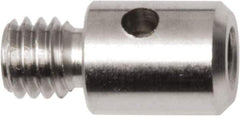 Renishaw - M2 Female, M3 Male, Stainless Steel, CMM Thread Adapter - 0.1969 Inch Long - Apex Tool & Supply