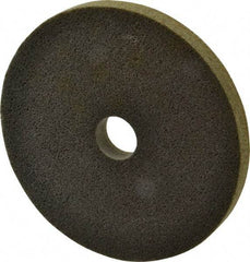 Standard Abrasives - 6" Diam, 1/2" Face Width, 1" Center Hole, Medium Grade, Aluminum Oxide Deburring Wheel - Unitized, Hard Density 8 Grade, 6,000 RPM - Apex Tool & Supply