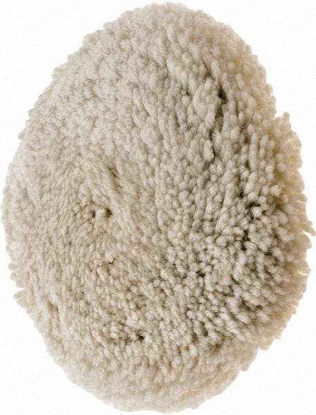 Dico - 7" Diam 100% Wool Bonnet Pad - 1" Pile - Apex Tool & Supply