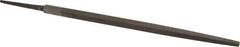Value Collection - 10" Long, Smooth Cut, Square American-Pattern File - Tang - Apex Tool & Supply