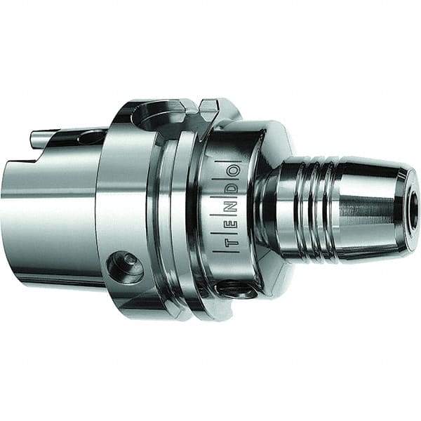 Schunk - HSK63A Taper Shank, 12mm Hole Diam, Hydraulic Tool Holder/Chuck - 28mm Nose Diam, 85mm Projection, 34.1mm Clamp Depth, 25,000 RPM, Through Coolant - Exact Industrial Supply