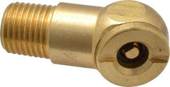 Acme - Closed Check Brass Air Chuck - Ball Foot Chuck, 1/4 MPT - Apex Tool & Supply