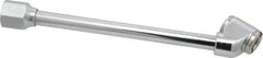Acme - Closed Check Brass Air Chuck Extension - Dual Foot Chuck, 1/4 FPT - Apex Tool & Supply