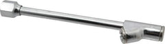 Acme - Closed Check Brass Air Chuck Extension - Tilt Lock Straight Dual Foot Chuck, 1/4 FPT - Apex Tool & Supply