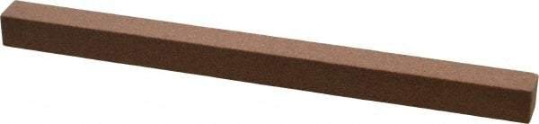 Norton - 4" Long x 1/4" Wide x 1/4" Thick, Aluminum Oxide Sharpening Stone - Square - Apex Tool & Supply