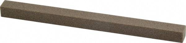 Norton - 4" Long x 1/4" Wide x 1/4" Thick, Aluminum Oxide Sharpening Stone - Square - Apex Tool & Supply