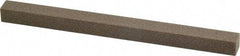 Norton - 4" Long x 1/4" Wide x 1/4" Thick, Aluminum Oxide Sharpening Stone - Square - Apex Tool & Supply