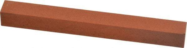 Norton - 4" Long x 3/8" Wide x 3/8" Thick, Aluminum Oxide Sharpening Stone - Square - Apex Tool & Supply